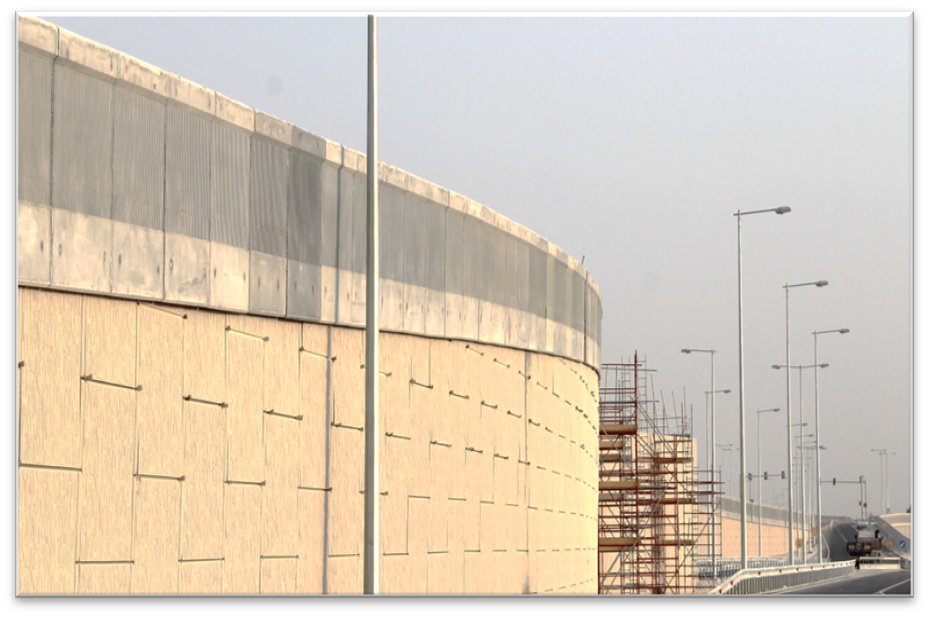 North Road Project - Concrete Barriers
